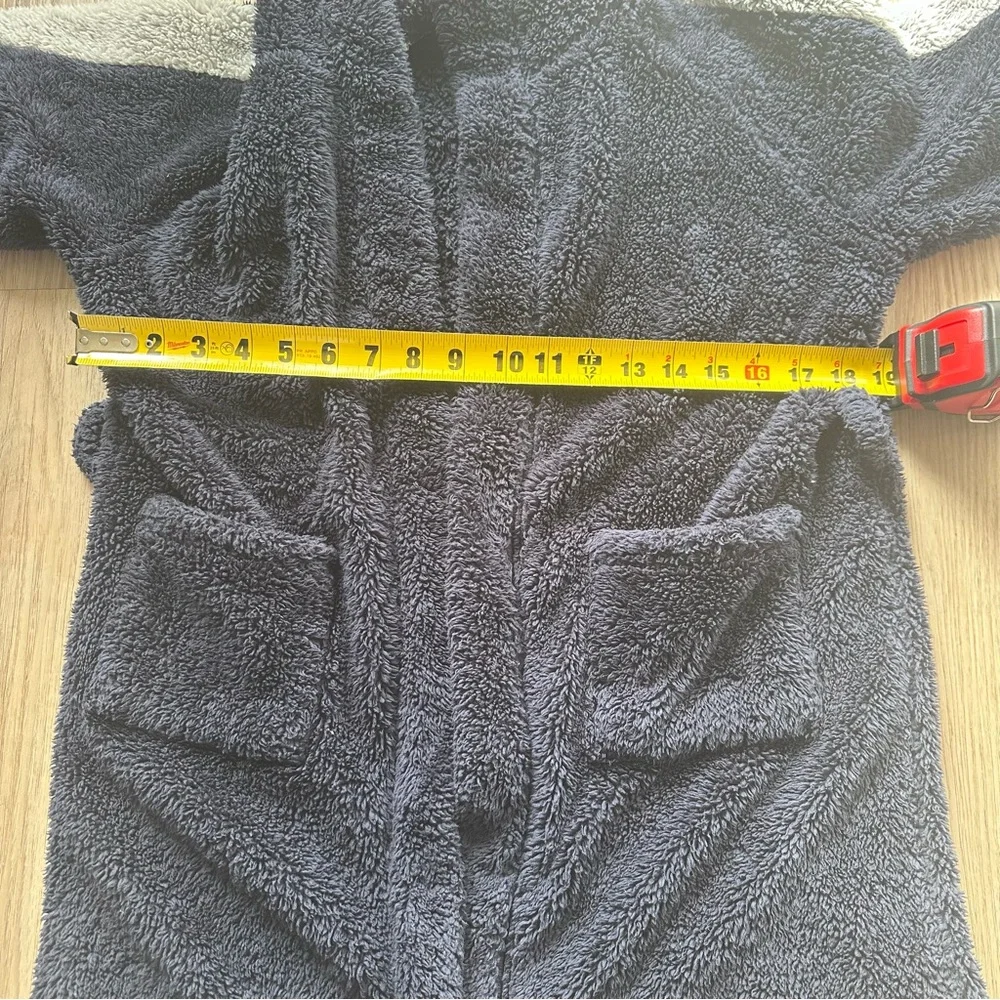 Gymboree Boys Navy Kids Thick fleece Robe 7-8